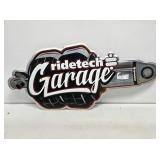 Ridetech Garage Embossed Metal Sign