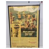 Johnson Outboard Motors Paper Advertising Poster