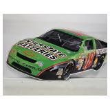 Interstate Batteries Nascar Embossed Metal Sign
