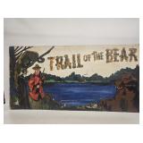 Trail of the Bear Hand Painted Masonite Sign