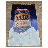 Dad's Root Beer Lexan Sign