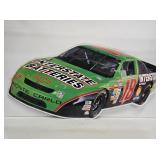 Interstate Batteries Nascar Embossed Metal Sign