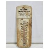 Gateway Trucking Advertising Thermometer