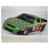 Interstate Batteries Nascar Embossed Metal Sign