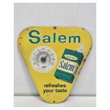 Salem Cigarettes Tin Over Cardboard Thermometer