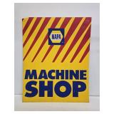 Napa Machine Shop Plastic Sign