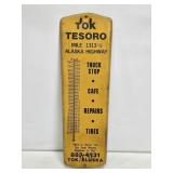 Tok Tesoro Alaska Advertising Thermometer