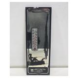 Early Phillips 66 Mirror Silhouette Thermometer