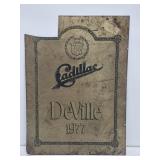 Cadillac DeVille Metal Sign