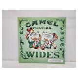 Camel Cigarettes Embossed Metal Sign