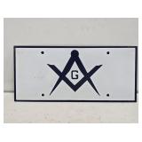 Small Masonic Lodge SSP Sign