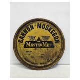 Cannon-Muskegon Master Met Metal Advertising Lid