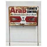 Arab Termite Control Rack Topper Sign