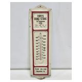Fritts Drug Store Advertising Thermometer