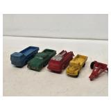 Early Auburn Rubber Trucks & Trailer