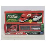 2 NIB Coca-Cola Semi Hauler Toys