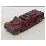 Early Auburn Rubber Fire Truck Toy