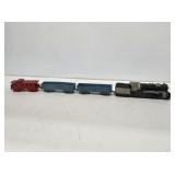 Early Auburn Rubber Train Set