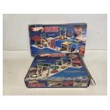 2 Hot Wheels USA Builder Sets with Boxes