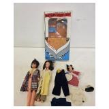 Vintage Yacht Club Dolls with Case & Accessories