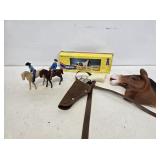 Vintage Cowboy and Horse Toys
