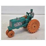 Early Auburn Rubber Tractor Toy