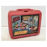 1989 Nintendo Mario Bros. Plastic  Lunch Box
