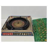 Vintage Super Roulette Wheel with Original Box