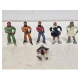 6 Early Lead Ice Skater Figurines