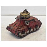 Early Sun Rubber US Army Tank Toy
