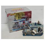 Lighted Christmas Boat with Box