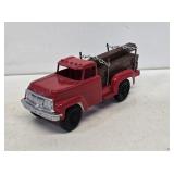 Hubley Cast Metal Log Hauler Truck