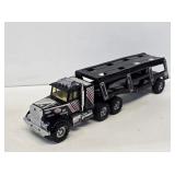 Remco Pressed Steel Car Hauler Semi Toy