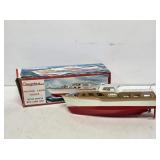 Vintage Cragstan Boat with Original Box