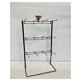 Tom's Snacks Metal Store Display Rack