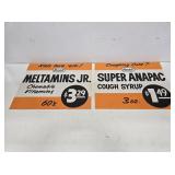 1960's NOS Rexall Drug Store Paper Advertisements