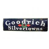 1920's Goodrich Silvertowns SSP Sign