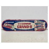 1950's  French Grand-B Chewing Gum Rack Sign