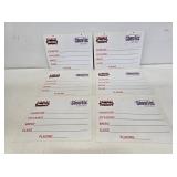 6 NOS Moor Man's Feeds 4-H Cardstock Signs