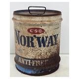 Nor'Way Antifreeze 5 Gallon Can