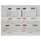 6 NOS Moor Man's Feeds 4-H Cardstock Signs