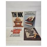 1970's Smokey the Bear Cardstock Posters