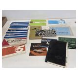 1960's-70's Automobile Owner's Manuals