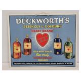 Duckworth's Essences Cardstock Sign
