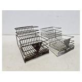 2 Tom's Snacks Wire Store Display Racks