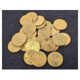 (25) 2000 Sacagawea 1 Dollar Coins