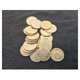 (20) 1971 Kennedy 1/2 Dollars