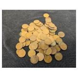 100 Wheat Pennies
