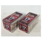(2) Hornady .17HMR Ammo 50 Ct. Boxes