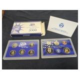 2000 US Mint Proof Set with COA